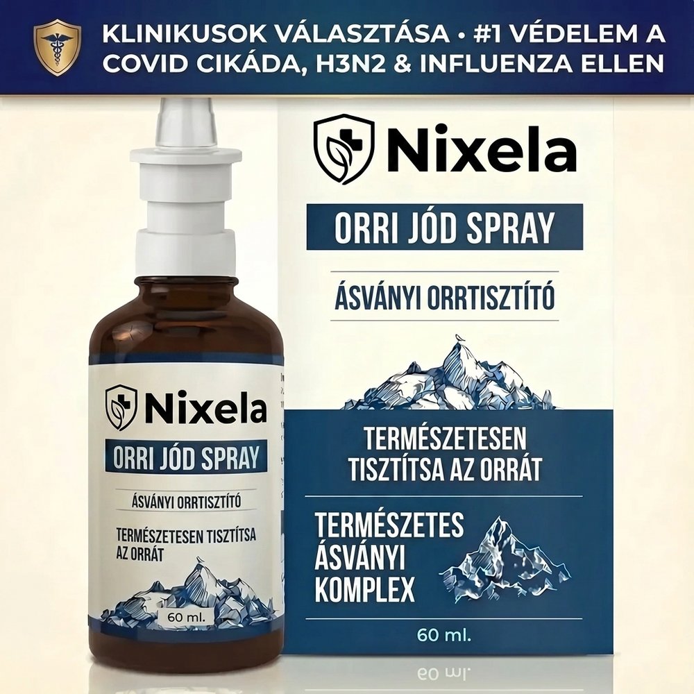 Nixela — Orrspray jód védelemmel