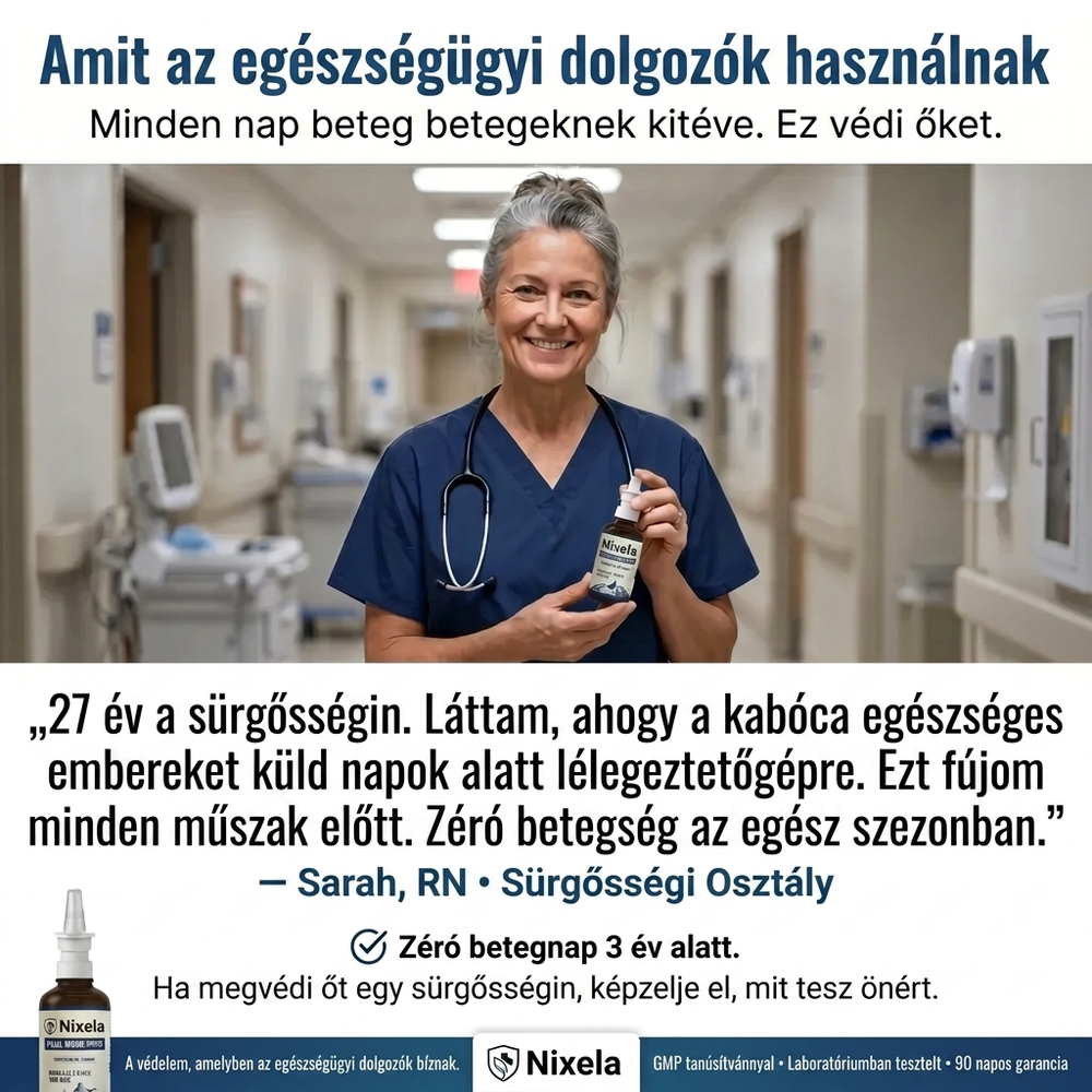 Nixela — Orrspray jód védelemmel